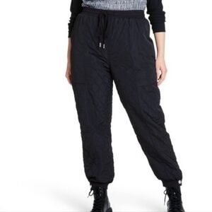 Sandy Liang x Target Black Quilted Jogger Pants Drawstring L